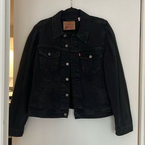 Levi “evil eye” denim jacket
